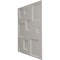 Ekena Millwork 19 5/8in. W x 19 5/8in. H Devon EnduraWall Decorative 3D Wall Panel Covers 2.67 Sq. Ft. WP20X20DEECE - alternate 6